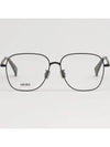 Glasses frame KZ50182U 002 matte black square metal - KENZO - BALAAN 3