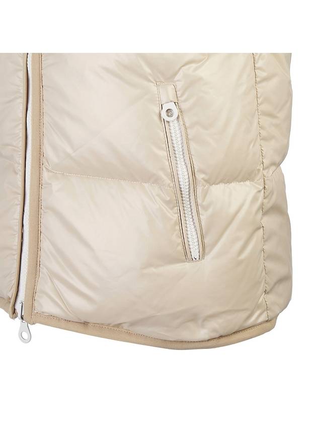 Logo Down Vest Beige - DUVETICA - BALAAN 11