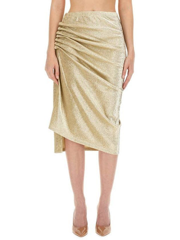 Rabanne Midi Skirt - PACO RABANNE - BALAAN 1