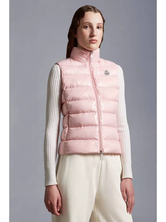 Ghany Down Vest Candy Pink - MONCLER - BALAAN 5