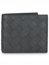 Intrecciato Bifold Half Wallet Graphite - BOTTEGA VENETA - BALAAN 2