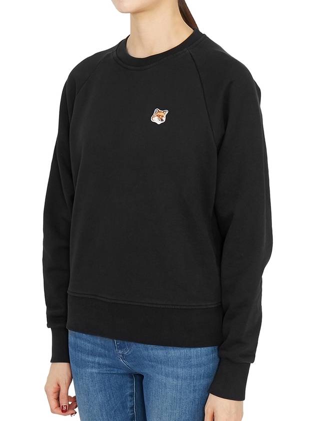 Fox Head Patch Adjusted Sweatshirt Black - MAISON KITSUNE - BALAAN 3