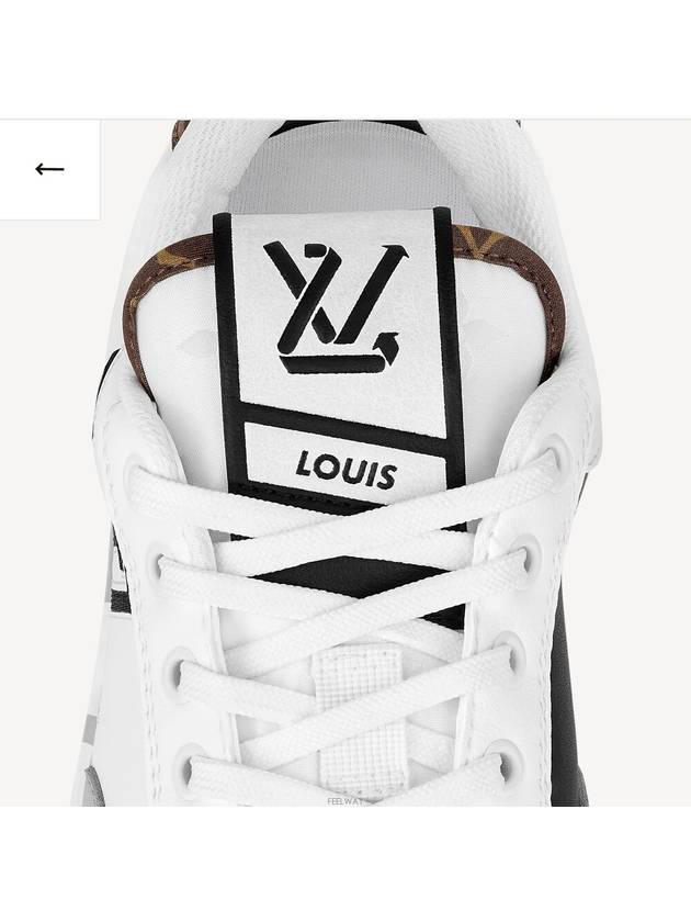 Charlie Logo Low Top Sneakers White - LOUIS VUITTON - BALAAN 4