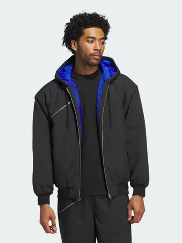 Schmoofoil Nylon Canvas Jacket Men s Original Black Royal Blue IX9020 736664 - ADIDAS - BALAAN 1