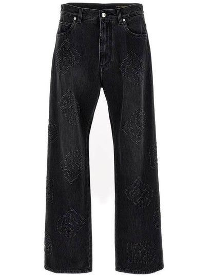 Denim Straight Pants GWVNXDG8HF4S9001 GRAY - DOLCE&GABBANA - BALAAN 2