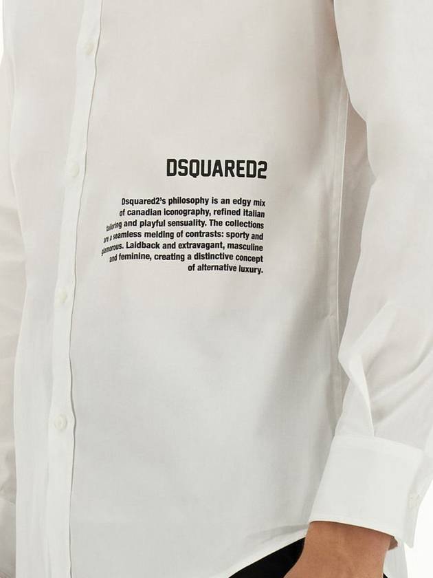 Dsquared2 Logo Print Shirt - DSQUARED2 - BALAAN 4