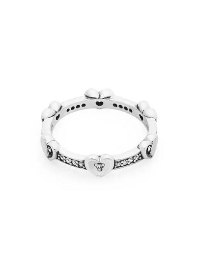 Radiant Sparkling Heart Ring Silver - PANDORA - BALAAN 2