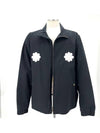 floral applique track jacket - THOM BROWNE - BALAAN 3