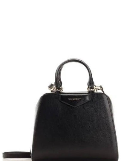 Antigona Cube Leather Mini Bag Black - GIVENCHY - BALAAN 2