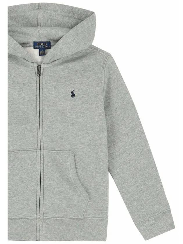 Kids Women s Pony Embroidery Logo Hooded Zip up 547626 002 - POLO RALPH LAUREN - BALAAN 4