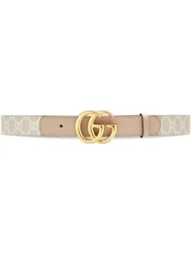 GG Marmont Supreme Belt Beige - GUCCI - BALAAN 2