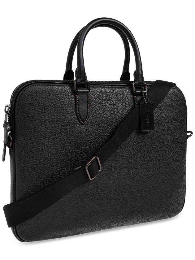 Coach Briefcase Gotham, Men's, Black - COACH - BALAAN 4