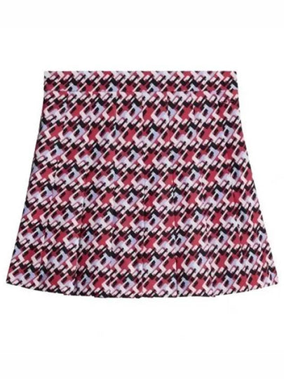 Women's Adina Print Pleat Skirt - J.LINDEBERG - BALAAN 2