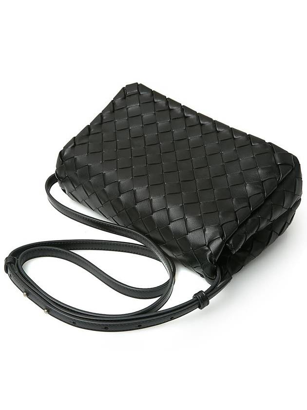 Intrecciato Cross Bag Black - BOTTEGA VENETA - BALAAN 5