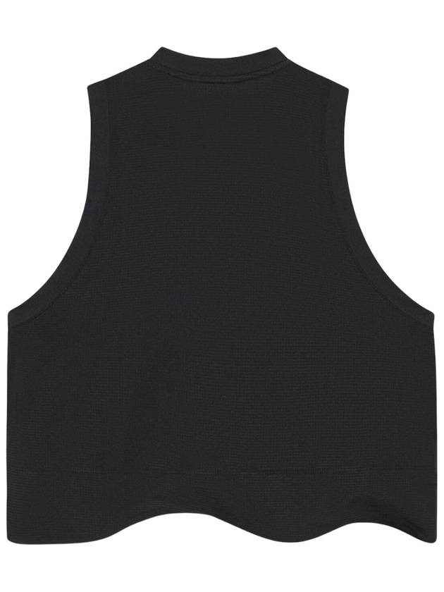 Active Mesh Sleeveless Black - GANNI - BALAAN 3