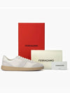 Signature Low Top Sneakers Mascarpone - SALVATORE FERRAGAMO - BALAAN 5