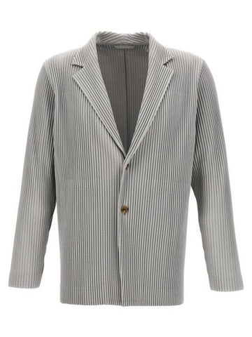 Pleated Suit Grey - ISSEY MIYAKE - BALAAN 1