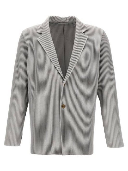 Pleated Suit Grey - ISSEY MIYAKE - BALAAN 1