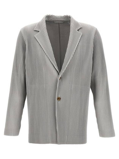 Pleated Suit Grey - ISSEY MIYAKE - BALAAN 1