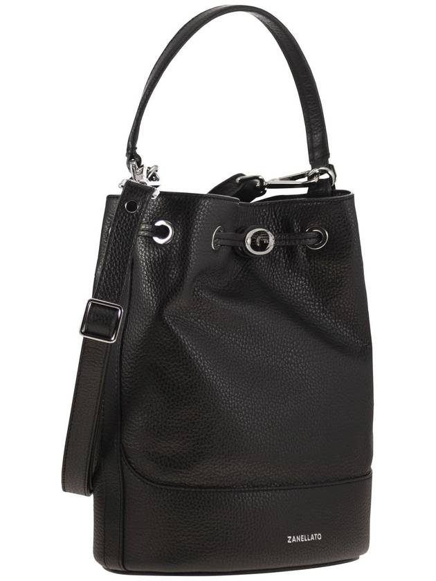 MONDA' - Leather bucket bag - ZANELLATO - BALAAN 5