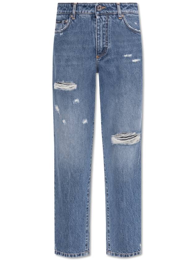 Dolce & Gabbana Jeans With Pockets, Women's, Blue - DOLCE&GABBANA - BALAAN 1