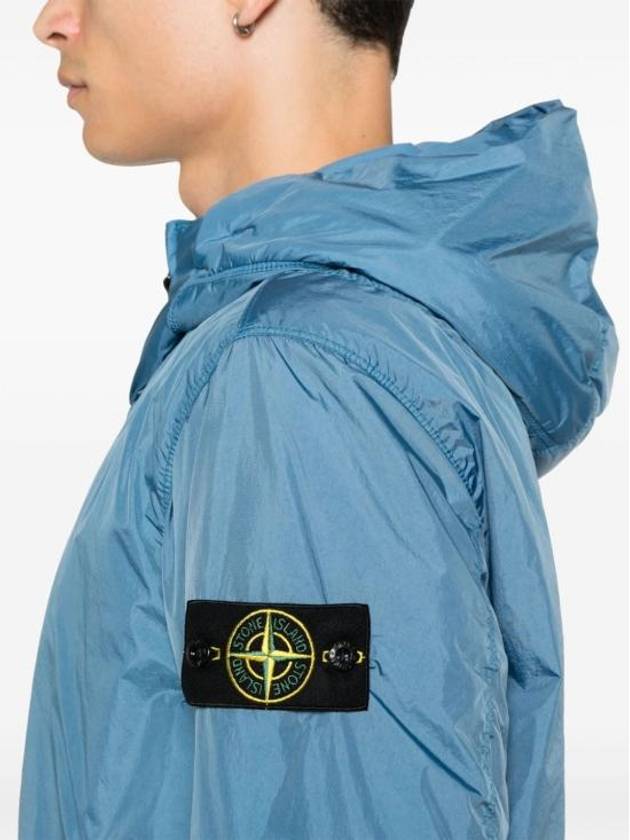 Crinkle Reps R NY Padding Blue - STONE ISLAND - BALAAN 6