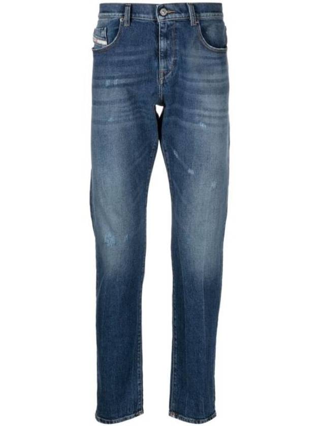 Straight Denim Jeans Blue - DIESEL - BALAAN 1
