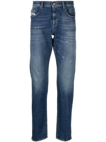 Straight Denim Jeans Blue - DIESEL - BALAAN 1