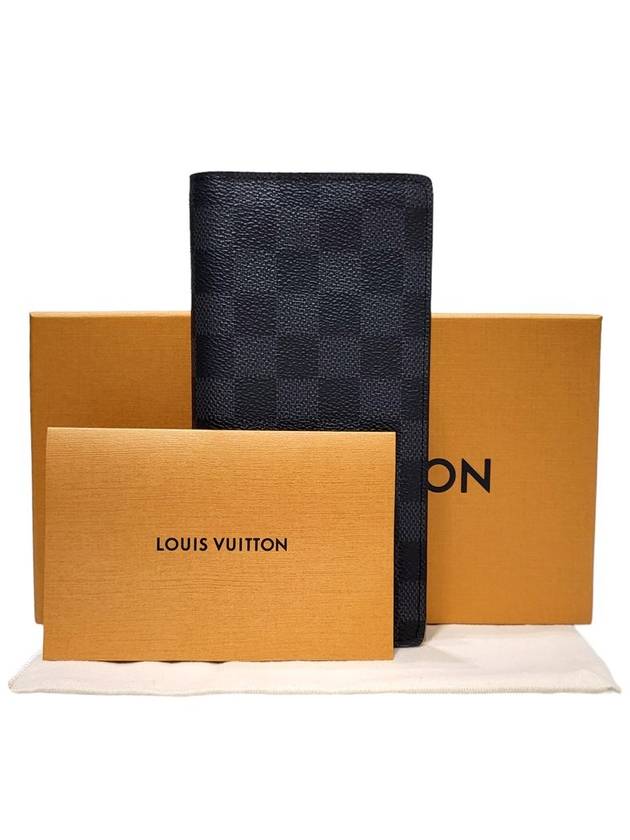 Women s N62665 Damier Graphite Canvas Brazza Wallet Long - LOUIS VUITTON - BALAAN 9