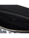 Timeless VLTN Logo Clutch Bag Black - VALENTINO - BALAAN 10