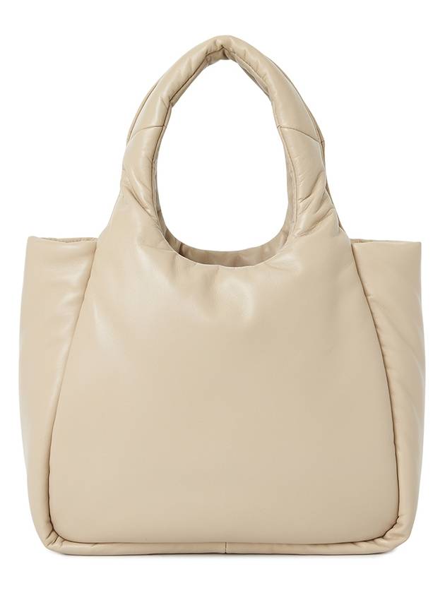 Padded Soft Nappa Tote Bag Beige - PRADA - BALAAN 4