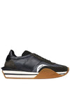 Men's James Low Top Sneakers Black - TOM FORD - BALAAN 2