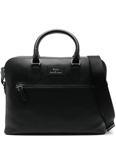 Polo Ralph Lauren Logo Brief Case Black - POLO RALPH LAUREN - BALAAN 2