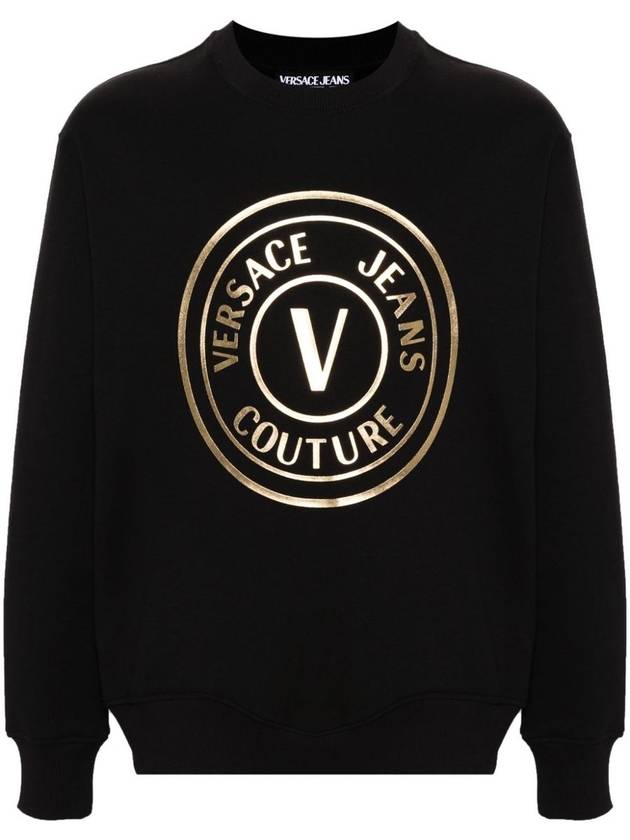 Versace Jeans Couture "V-Emblem" Sweatshirt - VERSACE - BALAAN 1