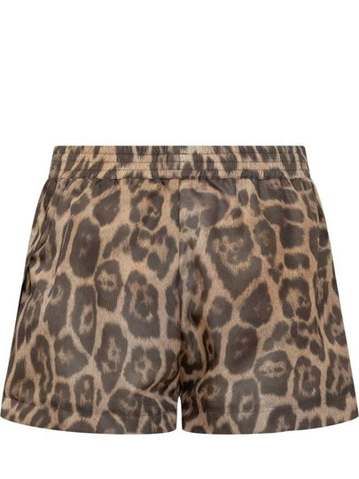 Stella McCartney Leopard Print Shorts - STELLA MCCARTNEY - BALAAN 2