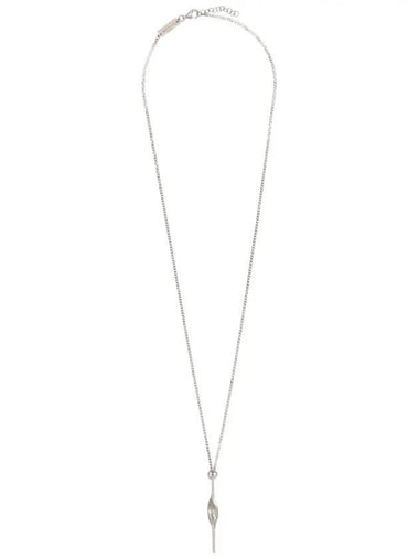 Twist Number Pendant Necklace Silver - MAISON MARGIELA - BALAAN 1