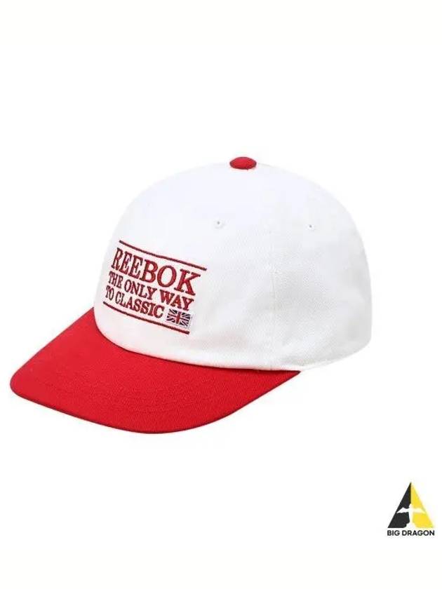 Classic Letter Ball Cap Red - REEBOK - BALAAN 1