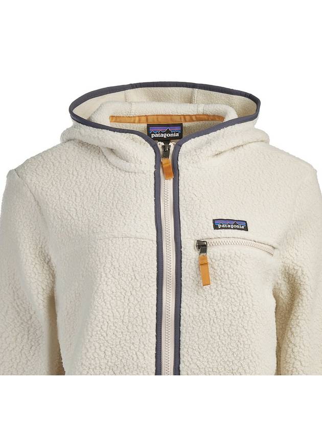 Retro Pile Hooded Jacket Ivory - PATAGONIA - BALAAN 5