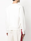 Embroidered Logo Cotton Sweatshirt White - MAISON MARGIELA - BALAAN 5