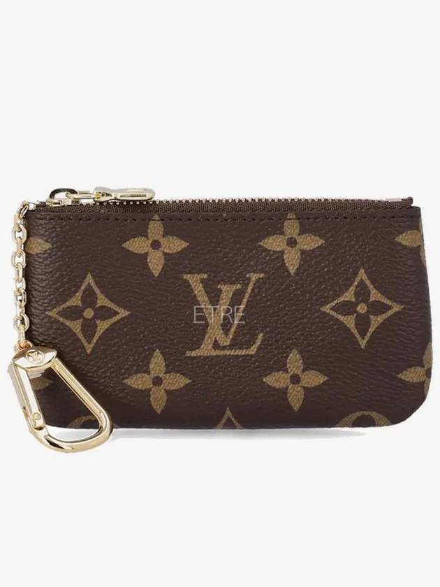 Monogram Key Pouch Coin Purse Brown - LOUIS VUITTON - BALAAN 2