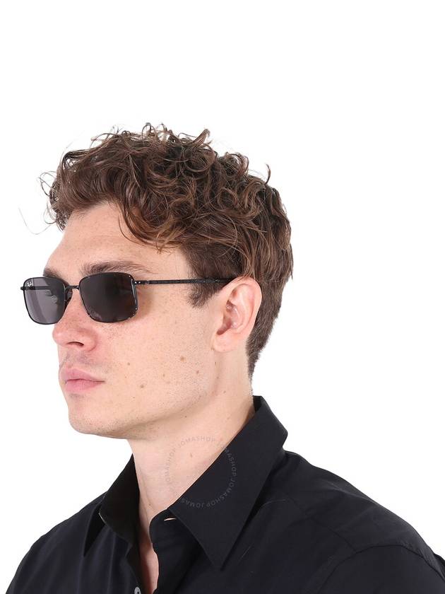 Eyewear Tinted Lens Rectangle Sunglasses Black - RAY-BAN - BALAAN 3