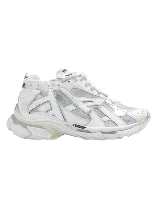 Runner Low Top Sneakers White - BALENCIAGA - BALAAN 1