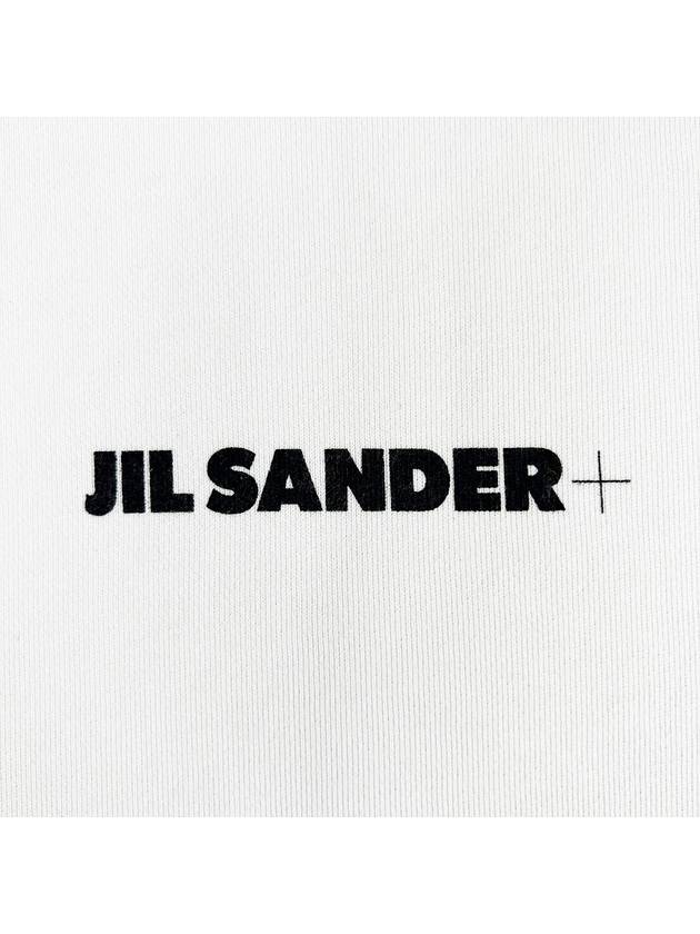 Women's Logo Cotton Sweatshirt Cream - JIL SANDER - BALAAN 7