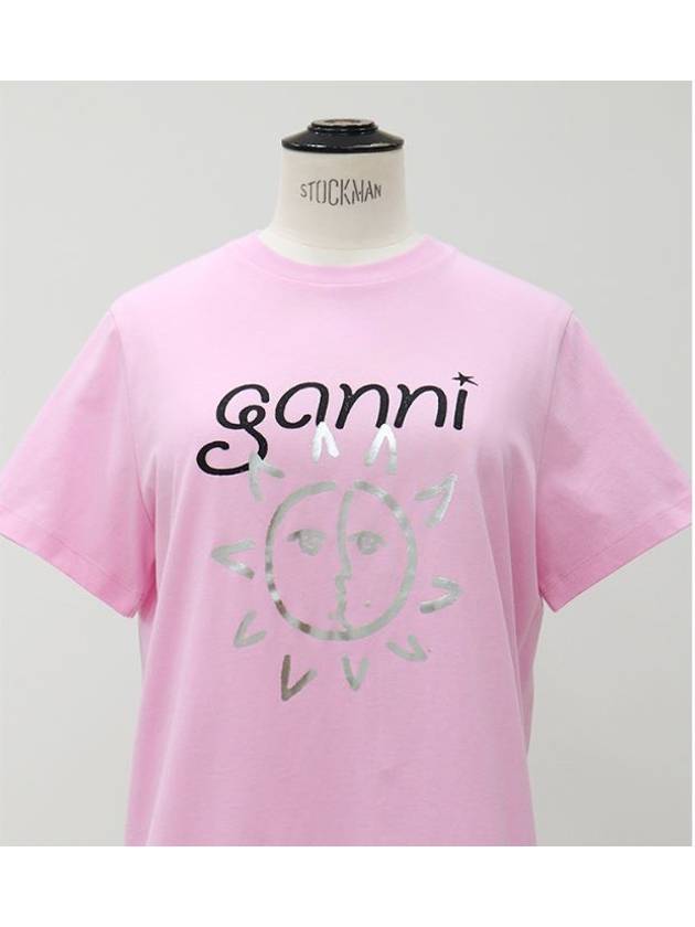 sun print shirt - GANNI - BALAAN 3