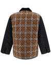 Vintage Check Quilted Jacket Brown - BURBERRY - BALAAN 3