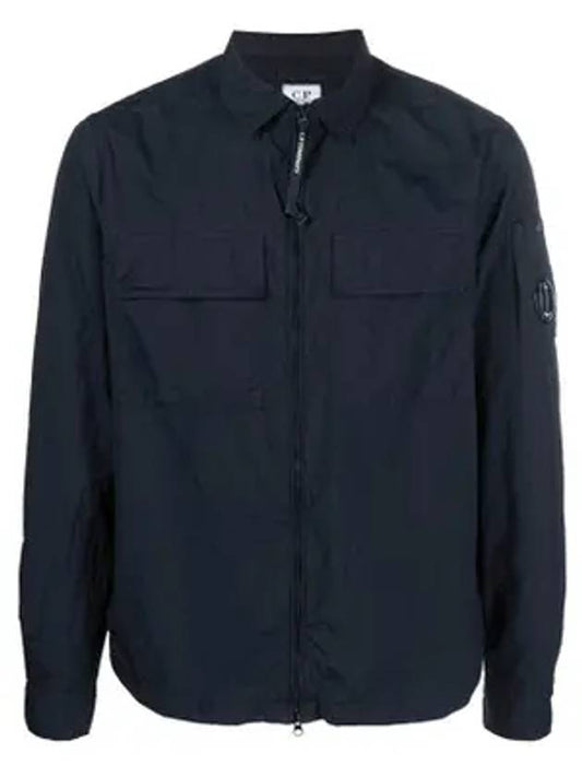 Taylon L Lens Shirt Jacket Navy - CP COMPANY - 1