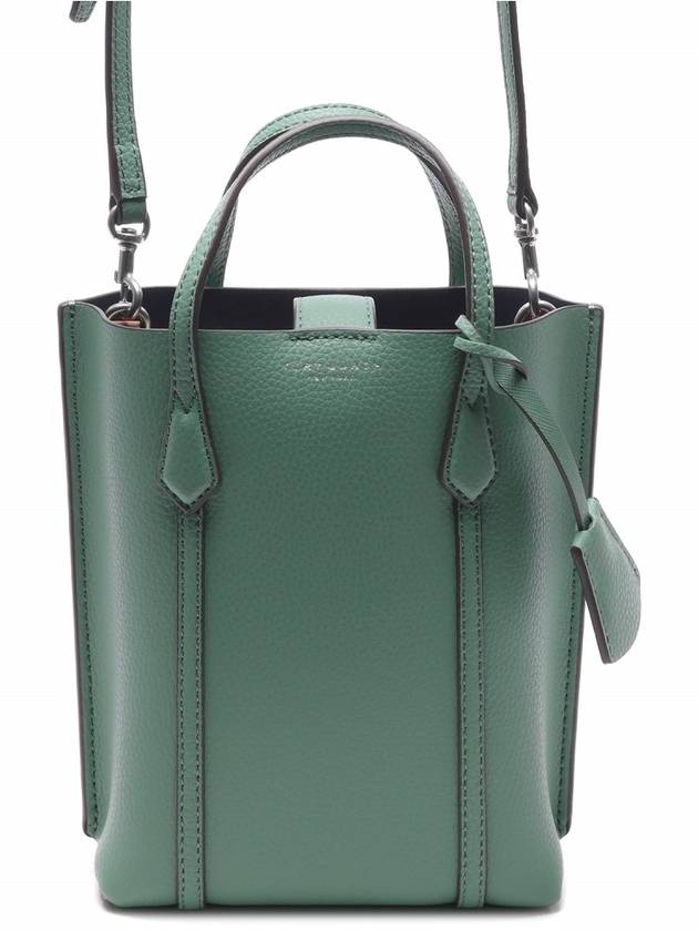 Perry Mini Tote Bag Green - TORY BURCH - BALAAN 2