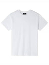 Standard Brode Logo Short Sleeve T-Shirt White - A.P.C. - BALAAN 2