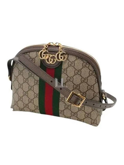 Ophidia GG Shoulder Bag Beige Ebony - GUCCI - BALAAN 2