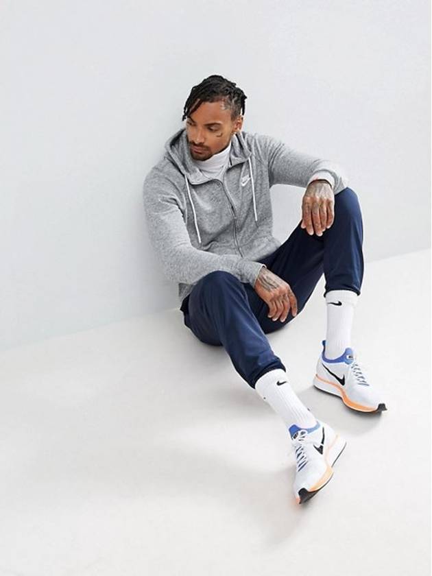 Sportswear Legacy Zip Up Hoodie Grey - NIKE - BALAAN 5